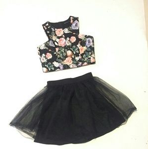 2 piece skirt set